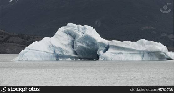Iceberg in lake, Lake Argentino, Los Glaciares National Park, Santa Cruz Province, Patagonia, Argentina