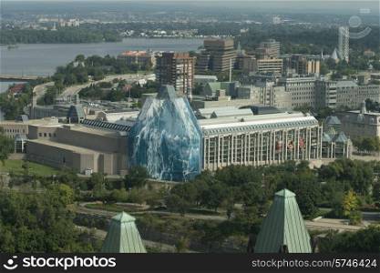 Iceberg structure, National Gallery of Canada, Parliament Hill, Ottawa, Ontario, Canada