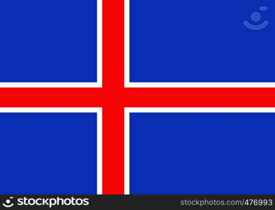 Iceland Flag