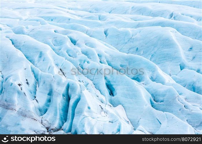 Iceland Glacier Svinafell national park