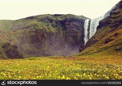 Icelandic dramatic landscapes
