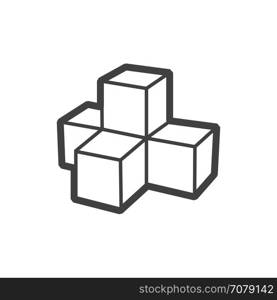 icon cube design