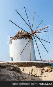 Iconic windmills, Mykonos, Greece