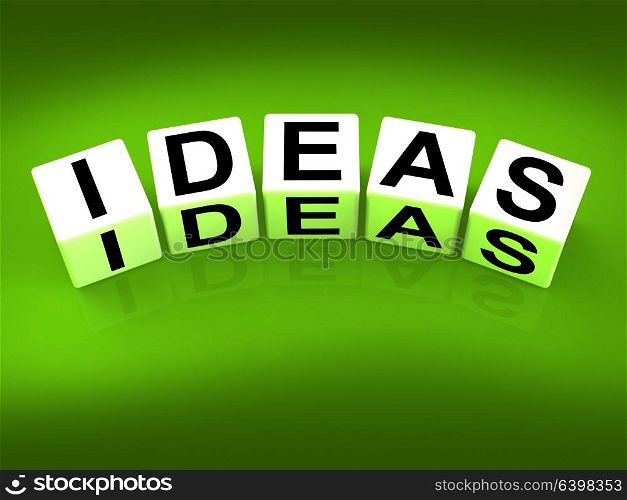Ideas Blocks Meaning Thoughts Thinking and Perception