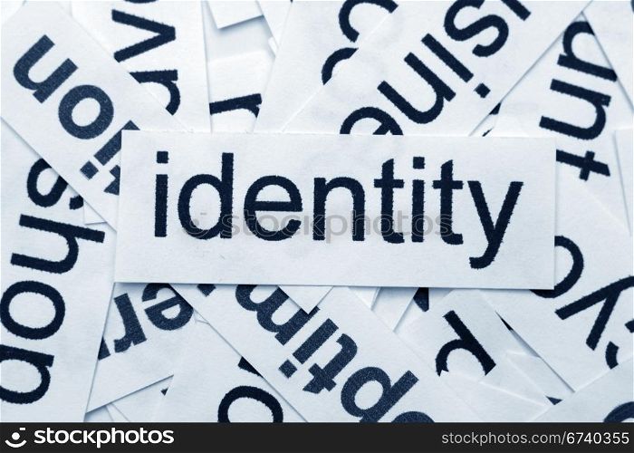 Identity concept