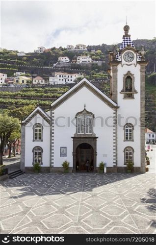 Igreja Matriz de Sao Bento or Saint Benedict Church in Ribeira Brava on Madeira island, Portugal