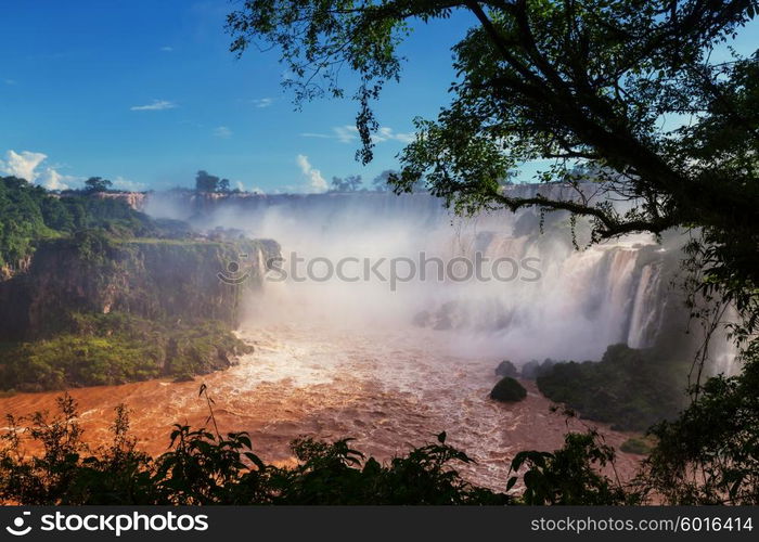 Iguassu Falls, Instagram filter