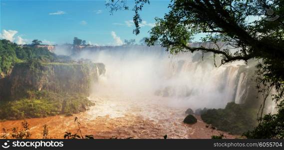 Iguassu Falls, Instagram filter