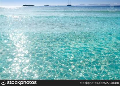 Illetes Illetas beach Formentera turquoise Mediterranean Balearic islands