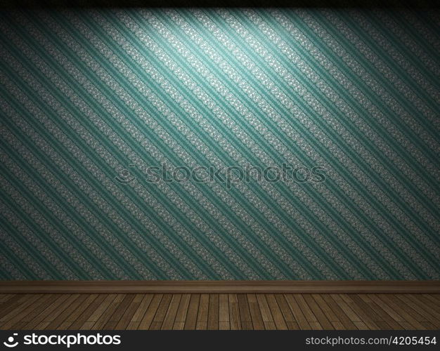 illuminated fabric wallpaper made in 3D