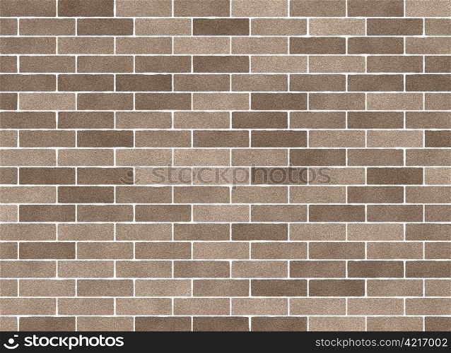illustration of a beige brick wall background
