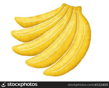Illustration of bananas