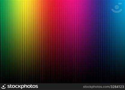 illustration of colorful stripped background