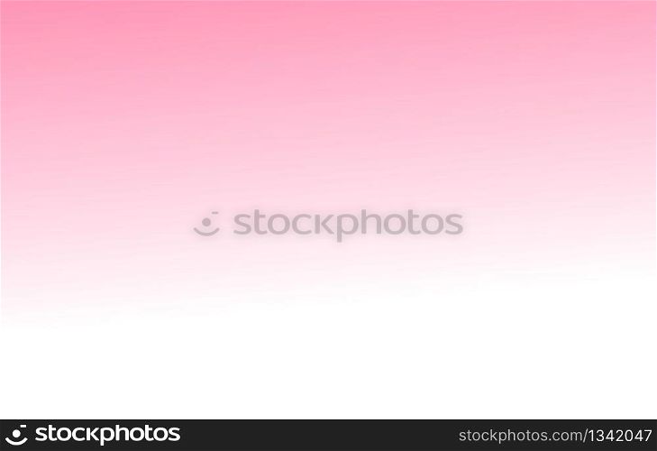 illustration of pink and white gradient in softness sweet style background.