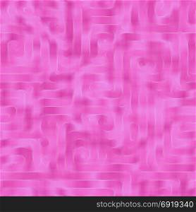 Illustration of pink background with abstract pattern