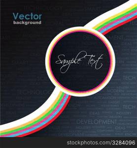 illustration of vector background