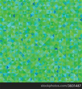 illustration with abstract green background. Graphic Design Useful For Your Design.Green polygonal texture.