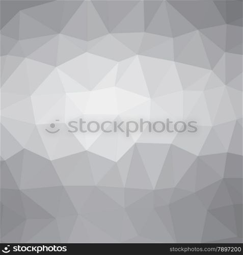 illustration with abstract grey background. Graphic Design Useful For Your Design.Crystal polygonal texture.