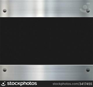 image of a shiny brushed metal background and carbon fibre