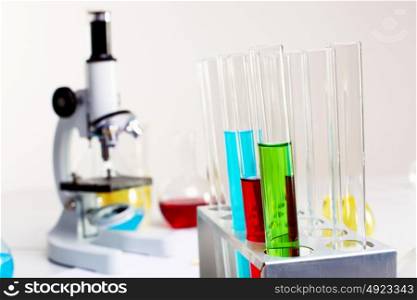Image of chemistry or biology laborotary equipment