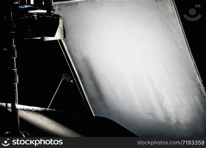 Image of Frame Gobo Lighting Flag Cutter,film industry equipment