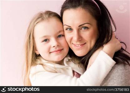 Image of happiest mother and daughter