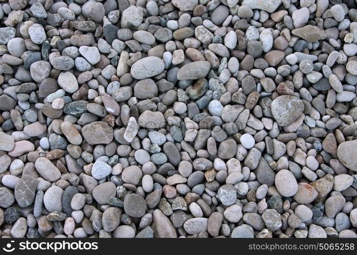 Image of lots of tiny, grey stones