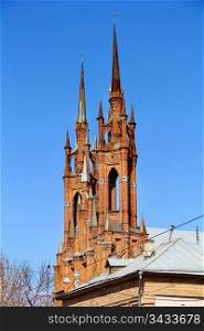 Image of roman catholic church in Russia