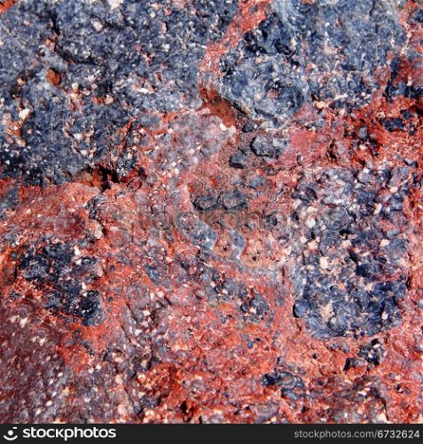 Image of texture with colorful mineral