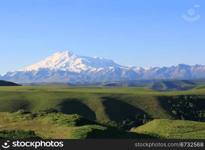 Image with highest top of Europe Elbrus