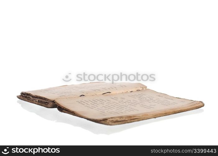 Images open bible. Isolated on white background