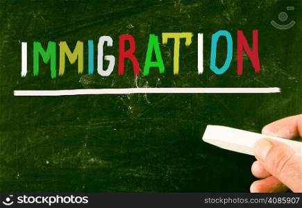 immigration concept