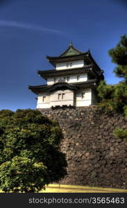 Imperior palace and garden in Tokyo - tourists attraction