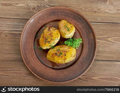 Imthawoma - Libyan potatoes in tomato sauce and spices