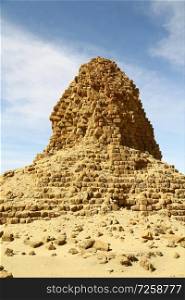 in africa sudan napata karima the antique pyramids of the black pharaohs in the middle of the desert 