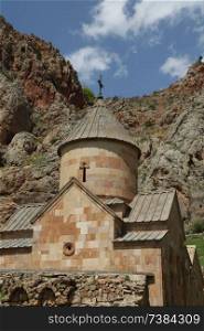 in armenia noravank the old monastery in the mountain medieval architecture and landscape
