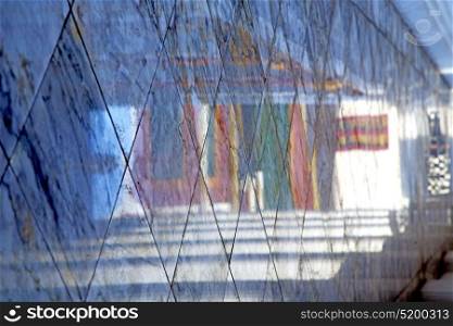in asia bangkok thailand abstract pavement cross stone step the temple reflex