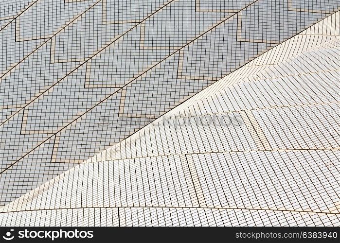 in australia background texture of a ceramic roof