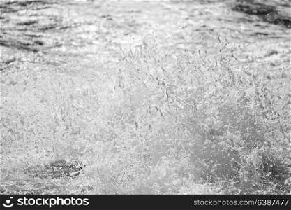 in australia background texture of a water splash in the sea foam and froth