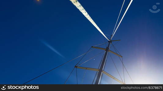 in australia the concept of navigation and wind speed with sail tree