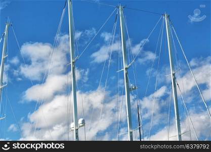 in australia the concept of navigation and wind speed with sail tree