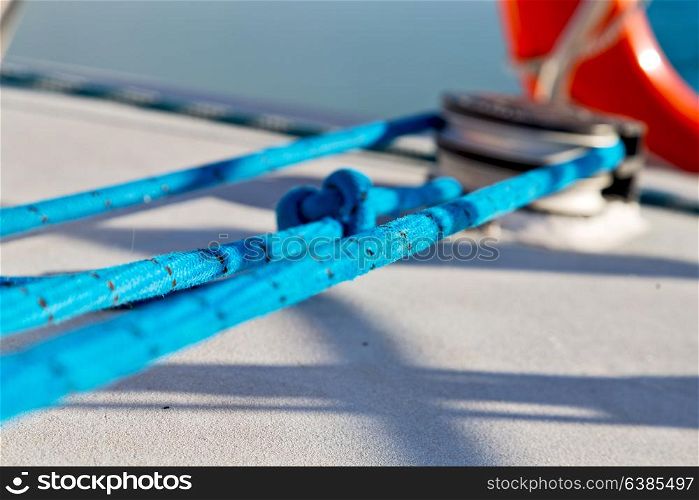 in australia the concept of navigation whit vassel rope like background