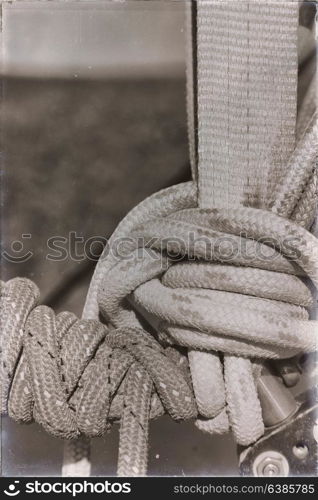 in australia the concept of navigation whit vassel rope like background