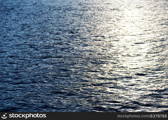 in australia the concept of relax in the sea reflex of the golden sun