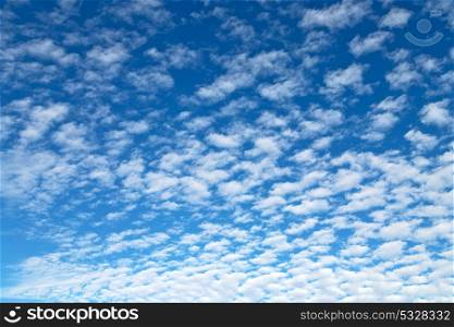 in australia the empty sky full of clouds like background texture
