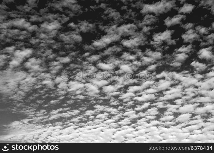 in australia the empty sky full of clouds like background texture