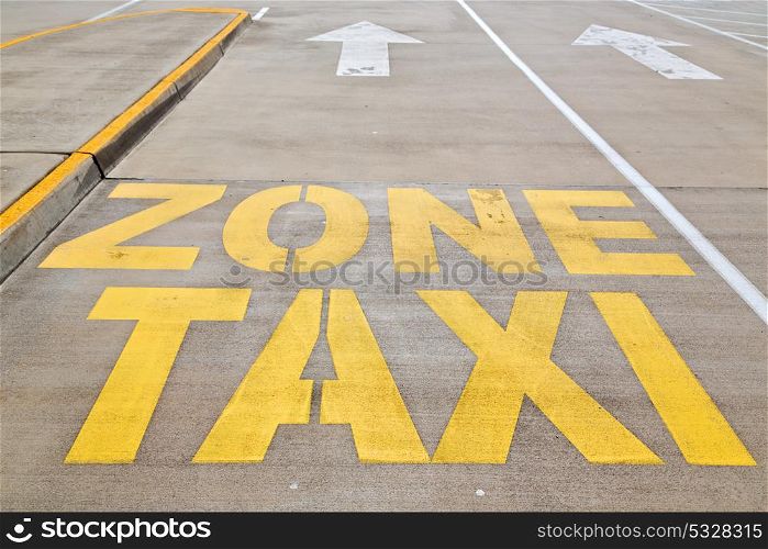 in australia the line painted in the asphalt information for the taxy zone