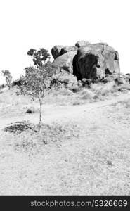 in australia the rocks of devil s marble in the northern territory