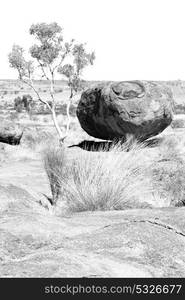 in australia the rocks of devil s marble in the northern territory