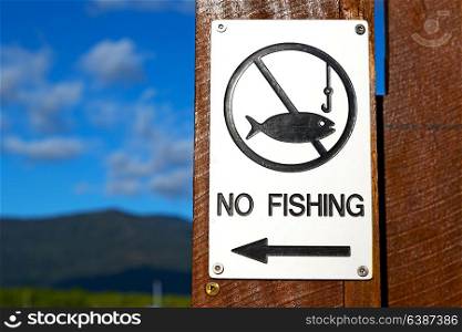 in australia the sign of no fishing like law information